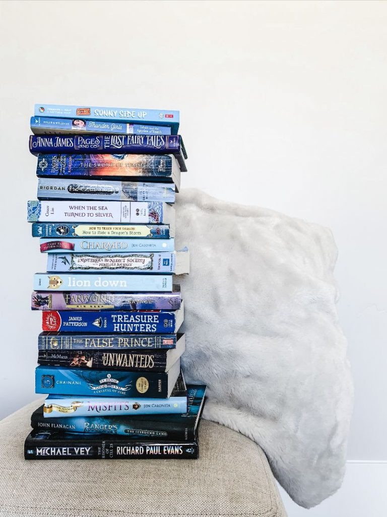 Middle Grade Book Stack